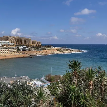 Deluxe Seaview Apartment St. Julian's Exterior foto